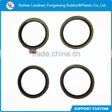 round rubber with metal washer