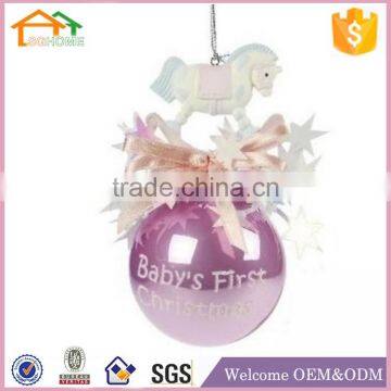 Factory Custom made best home decoration gift polyresin resin china christmas ornament