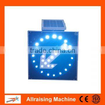 Cheap Aluminium Solar LED Road Sign photo-4