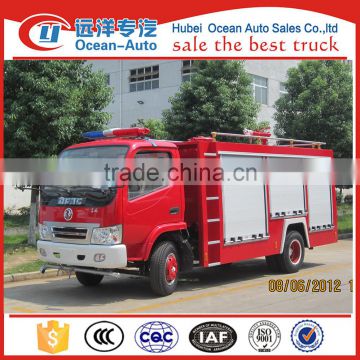 DFAC 4x2 small fire fighting vehicle with 2ton capacity for sale