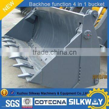 Backhoe Tire 16.9-24 WZ30-25 Backhoe Loader With 1 Cub Meter Construction Machine for Low Price Sale photo-3