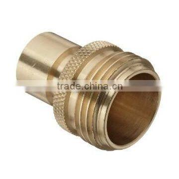 Garden Hose male Plug, Brass Quick-Connect Fitting