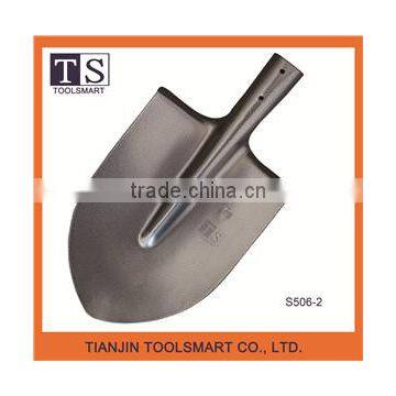 steel construction spade shovel head