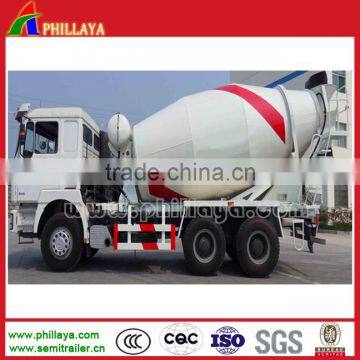 2 axle 40ton Bulk Cement Concrete Mixer Truck Trailer