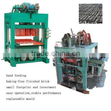 widely application cement used manural bricks manufacturing machine