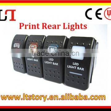 LED Light Rocker Switch Kit For JEEP