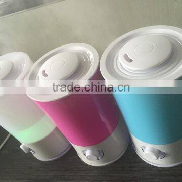 Purple Mini Auto Air Humidifier Purifier Ultrasonic Essential Oil Aroma Diffuser photo-2