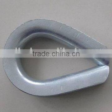 DIN6899B Electrical Galvanized Wire Rope Round Custom Thimble Clevis Price photo-2