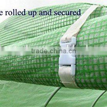 6m (L) X 3m (W) X 2m (H) Polytunnel Greenhouse Pollytunnel Poly Polly Tunnel Fully Galvanised Anti Rust Steel Frame photo-2