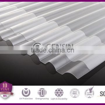 Corrugated Polycarbonate Sheet/corrugated Solid Sheet/corrugeated Roofing Sheet photo-2