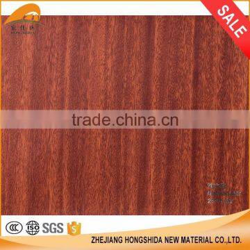 Easy operate pvc film wood grain decorative sheet pvc membrane foil for door