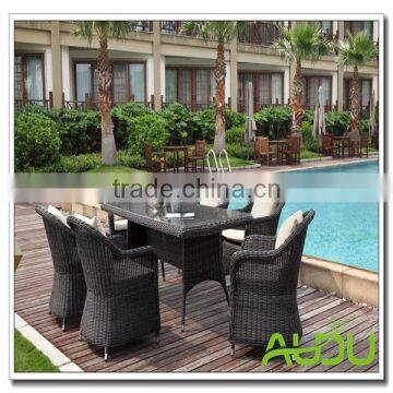 Audu Brisbane Garden Outdoor Rattan Dining Set