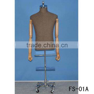 New Fashion Display Model Adjustable Wooden Tailor Mannequins photo-2