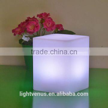 10*10*15 cm Square Column Table Lamp Art Decor Lighting for Home Color Changing With USB Charge photo-2