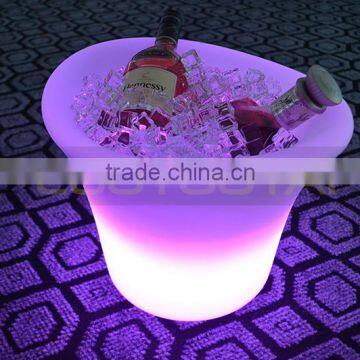 Led Light Glowing Win Bucket/led Ice Bucket /led Illuminated Ice Wine Bucket photo-4