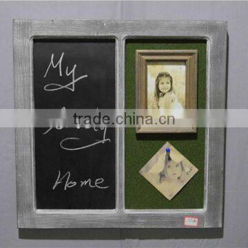 Framed Blackboard as a reminder board