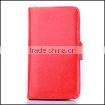 Wholesale flip leather case,leather phone wallet case for iPhone 6