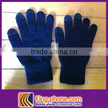 Factory Direct Sale Customized Knitting Touch Screen Winter Gloves photo-5