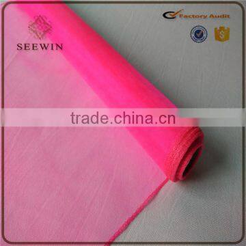 Popular Colouful Organza Fabric for Wedding , Gift ,flower Wrapping photo-2