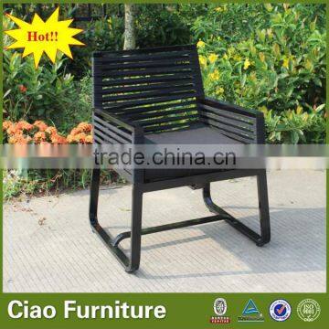 Stainless Steel Outdoor Furniture Rectangle Dining Table Set Box Table Chair photo-6