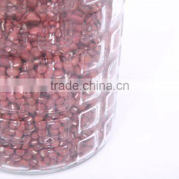 Set 4 Clear Eco-friendly Round Empty Glass Storage Jars With Dot Metal Lid photo-3