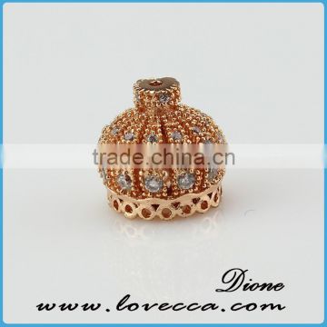 Sell letter S copper pendant jewelry with silver color micropave setting pendant for factory price