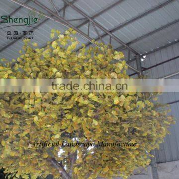 Artificial Gingko Tree for Decoration,fake Gingko Tree