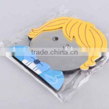 Cartoon Human Shaped EVA Mirror Creative Design Flower/crown Shaped Mirror photo-2