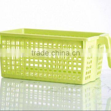 Bathroom With Handle Plastic Storage Basket photo-3