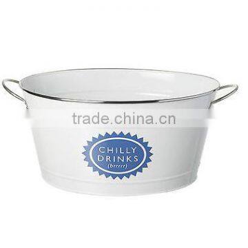 Metal Bucket Pail With Bottle Opener photo-3