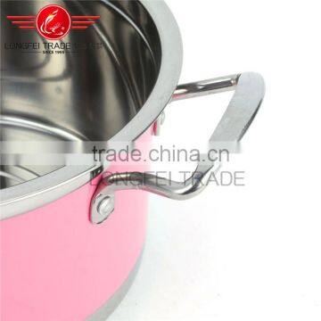Longfei OEM Non-stick Stock Pot/soup Stock Pot/stainless Steel Handle Stock Pot photo-4
