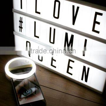 2016 New Design Replaceable Letter A4 Lightbox Plastic Lightbox photo-2