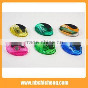 Cheap Plastic Colorful Round Magnetic Clip