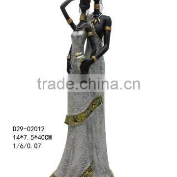 African black lady figure