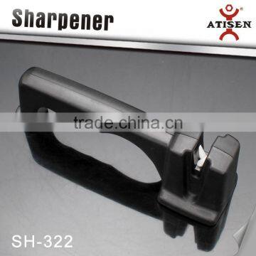 New Design Easy Hold Black Ceramic Knife Sharpener photo-2