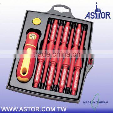 Professional 9PCS 1000V Insulated Interchangeable Screwdriver Set