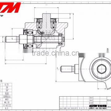 Factory Directly 90 Degree Right Angle Gearbox High Quality
