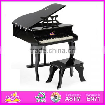 2017 New wooden toy piano, popular wooden piano toy and hot sale children wooden toy piano with factory price W07C014