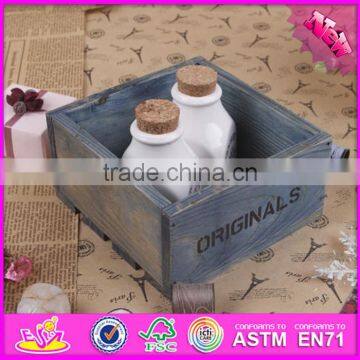 2016 Hot Sale Kids Wooden Toy Box With Lock, Top Fashion Children Wooden Toy Box With Lock W08C163 photo-6