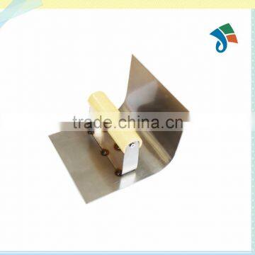 Stainless Steel Wooden Handle Cove Trowel Corner Trowel Inside Corner photo-3