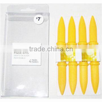 CH-5750 Set Of 8 Jumbo Corn Holders photo-3