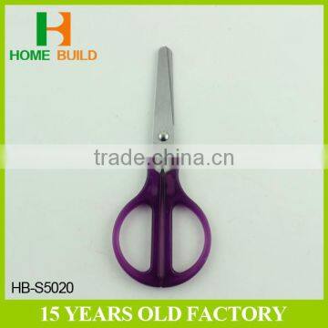 Factory Price HB-S5020 5'' Students Round Handle Scissors photo-5