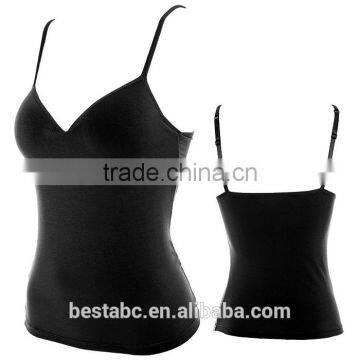 Women Polyester Spandex fitness sports yoga vest