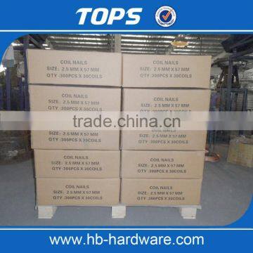 15 Degree Coil Nails(Flat Coil, Wire Collated) Double Sided Nails photo-5