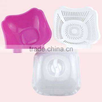 Square Plastic Strainer With Tray and Cover photo-4