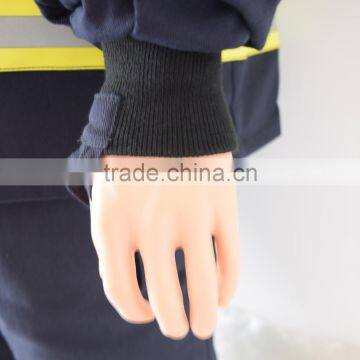 100% Flame Resistant Fabic Four Protection Layer Fire Fighting Turnout Gear photo-4