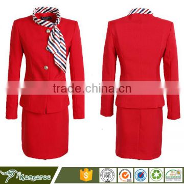 Airport Air Airline Asia Hostess Uniform For Womans Stewardess