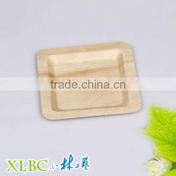 Natural Square wooden plate