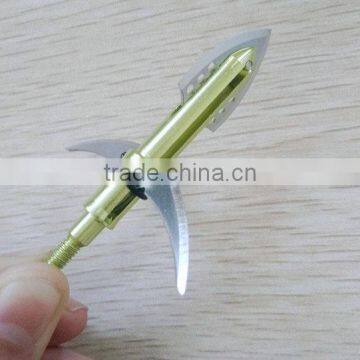 Archery Olive Green Arrow Broadheads,arrowheads for Hunting photo-3
