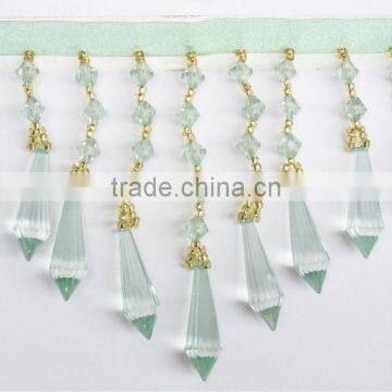 Beaded Fringe BF478 Turquoise